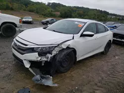 Salvage cars for sale at Chambersburg, PA auction: 2018 Honda Civic LX