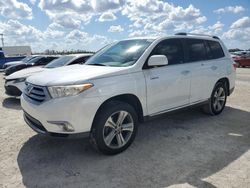 Salvage cars for sale from Copart Arcadia, FL: 2011 Toyota Highlander Limited