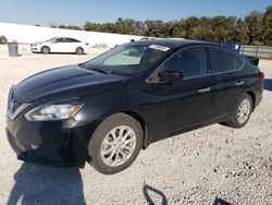 Salvage cars for sale at New Braunfels, TX auction: 2018 Nissan Sentra S