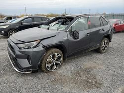 Salvage cars for sale at Ottawa, ON auction: 2021 Toyota Rav4 Prime SE