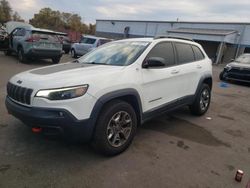 Salvage Cars with No Bids Yet For Sale at auction: 2019 Jeep Cherokee Trailhawk