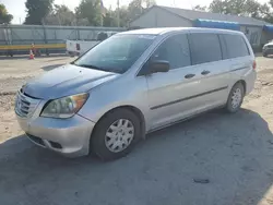 Honda salvage cars for sale: 2010 Honda Odyssey LX