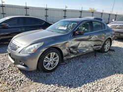 Salvage cars for sale at Cahokia Heights, IL auction: 2013 Infiniti G37