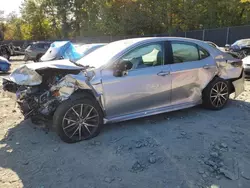 Salvage cars for sale at Waldorf, MD auction: 2024 Toyota Camry SE Night Shade