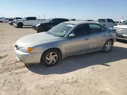 Salvage cars for sale at Amarillo, TX auction: 2000 Pontiac Grand AM SE1