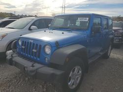 Salvage cars for sale from Copart Des Moines, IA: 2015 Jeep Wrangler Unlimited Sport