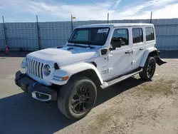 2022 Jeep Wrangler Unlimited Sahara 4XE en venta en Antelope, CA