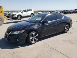 2015 Honda Accord EXL en venta en Grand Prairie, TX