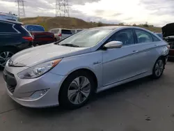 Salvage cars for sale at Littleton, CO auction: 2014 Hyundai Sonata Hybrid