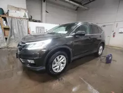 Salvage cars for sale at Elgin, IL auction: 2015 Honda CR-V EX