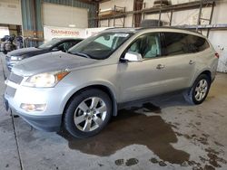 Salvage cars for sale at Eldridge, IA auction: 2011 Chevrolet Traverse LTZ