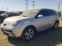 Salvage cars for sale at Elgin, IL auction: 2011 Acura MDX Technology