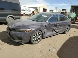 Salvage cars for sale at Brighton, CO auction: 2024 Honda Civic EXL