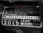 2015 Honda CB500 F