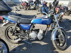 Salvage motorcycles for sale at Chicago Heights, IL auction: 1978 Kawasaki KZ650