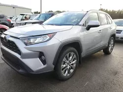 Salvage vehicles for parts for sale at auction: 2020 Toyota Rav4 XLE Premium