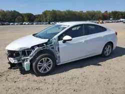 Chevrolet salvage cars for sale: 2017 Chevrolet Cruze LT