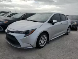 Flood-damaged cars for sale at auction: 2020 Toyota Corolla LE