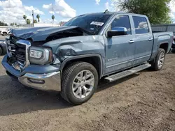 Salvage cars for sale from Copart Mercedes, TX: 2016 GMC Sierra C1500 SLT