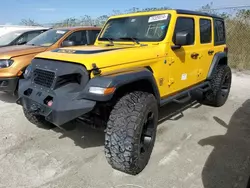 2018 Jeep Wrangler Unlimited Sport en venta en Riverview, FL