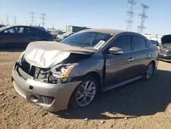 Nissan salvage cars for sale: 2015 Nissan Sentra S