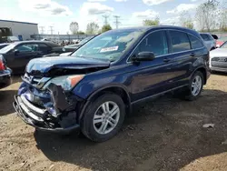 Salvage cars for sale at Elgin, IL auction: 2010 Honda CR-V EX