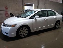 Honda salvage cars for sale: 2010 Honda Civic LX