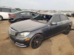 Mercedes-Benz salvage cars for sale: 2013 Mercedes-Benz C 300 4matic