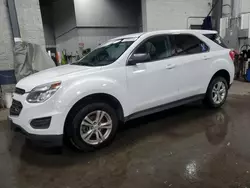 Chevrolet Equinox ls salvage cars for sale: 2017 Chevrolet Equinox LS