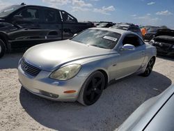 Salvage cars for sale from Copart Arcadia, FL: 2002 Lexus SC 430