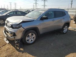 Salvage cars for sale at Elgin, IL auction: 2022 Jeep Compass Latitude