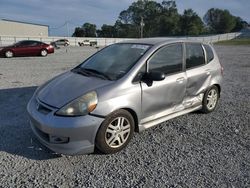 Salvage cars for sale at Gastonia, NC auction: 2008 Honda FIT Sport