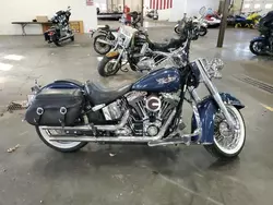 Salvage cars for sale from Copart Ham Lake, MN: 2008 Harley-Davidson Flstn