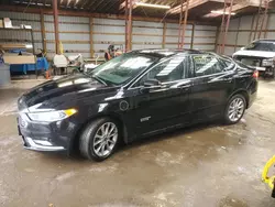 Salvage cars for sale at Cookstown, ON auction: 2017 Ford Fusion SE Phev