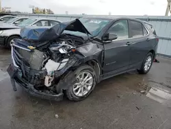 Salvage cars for sale at Kansas City, KS auction: 2021 Chevrolet Equinox LT