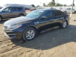 KIA Optima lx salvage cars for sale: 2017 KIA Optima LX