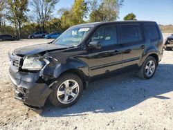 Salvage cars for sale at Cicero, IN auction: 2015 Honda Pilot EXL