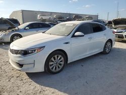 Salvage cars for sale from Copart Haslet, TX: 2017 KIA Optima LX