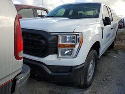 Ford salvage cars for sale: 2021 Ford F150 Super Cab