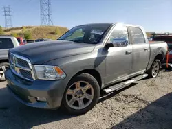 Salvage cars for sale at Littleton, CO auction: 2012 Dodge RAM 1500 Longhorn