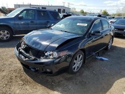 Salvage cars for sale at Elgin, IL auction: 2005 Acura TSX