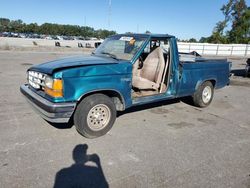 Salvage cars for sale at Dunn, NC auction: 1992 Ford Ranger