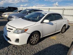 Carros dañados por inundaciones a la venta en subasta: 2011 Toyota Corolla Base