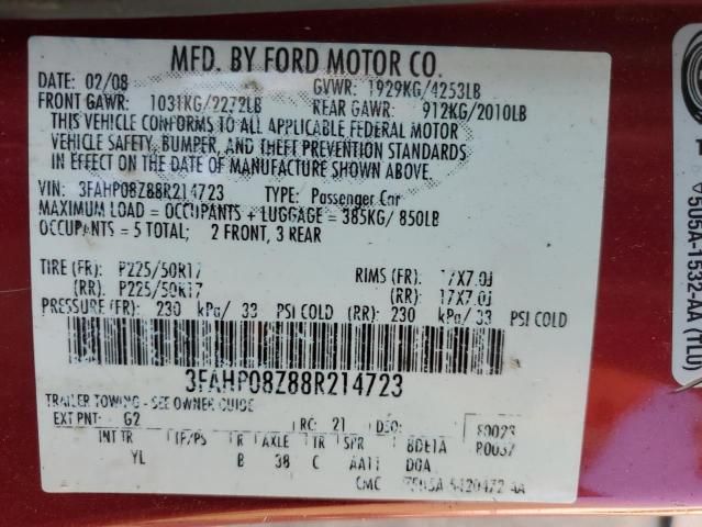 2008 Ford Fusion SEL