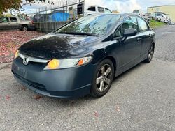 Honda Civic ex salvage cars for sale: 2006 Honda Civic EX