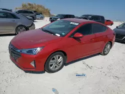 Salvage cars for sale at Taylor, TX auction: 2020 Hyundai Elantra SEL