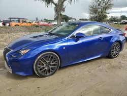 Carros dañados por inundaciones a la venta en subasta: 2015 Lexus RC 350