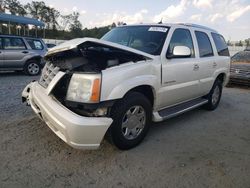 Salvage cars for sale at Spartanburg, SC auction: 2005 Cadillac Escalade Luxury