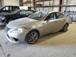 Salvage cars for sale at Eldridge, IA auction: 2015 Lexus IS 250