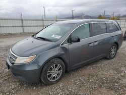 Salvage cars for sale at Magna, UT auction: 2012 Honda Odyssey EXL